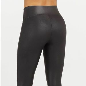 SPANX Faux Leather Leggings